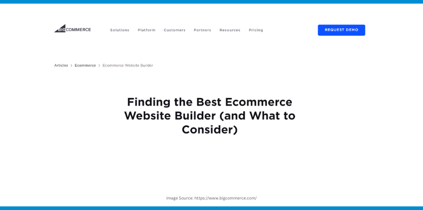 BigCommerce Website Builder